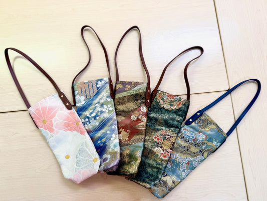 ワインバッグ（着物リメイク）